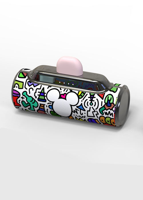 بانک قدرت چرم جیبی 5000mAh بیش از 300 بار طول عمر چرخه