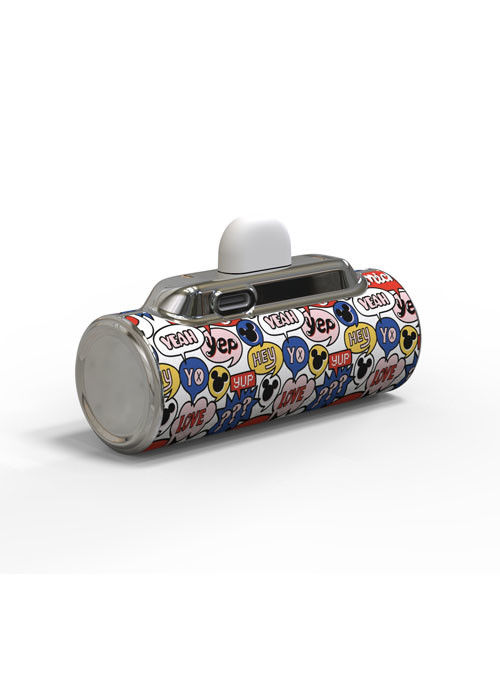 بانک قدرت چرم جیبی 5000mAh بیش از 300 بار طول عمر چرخه