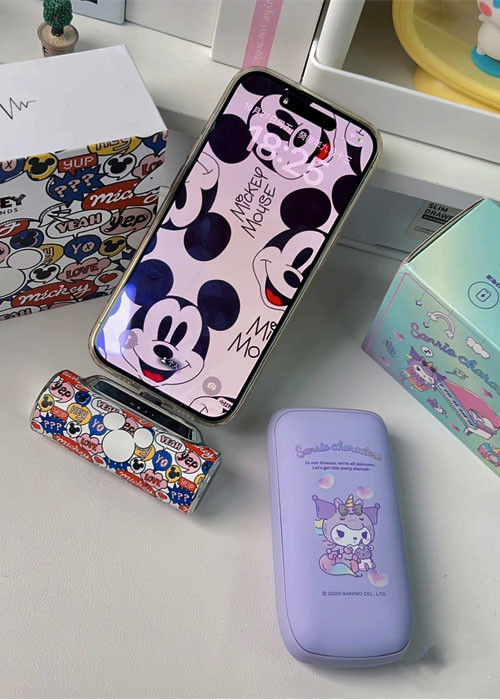 بانک قدرت چرم جیبی 5000mAh بیش از 300 بار طول عمر چرخه