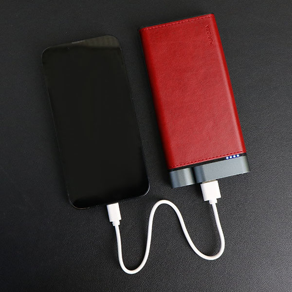 10000mAh بانک قدرت فلزی پوست پایان اختراع طراحی نوع روشن کننده