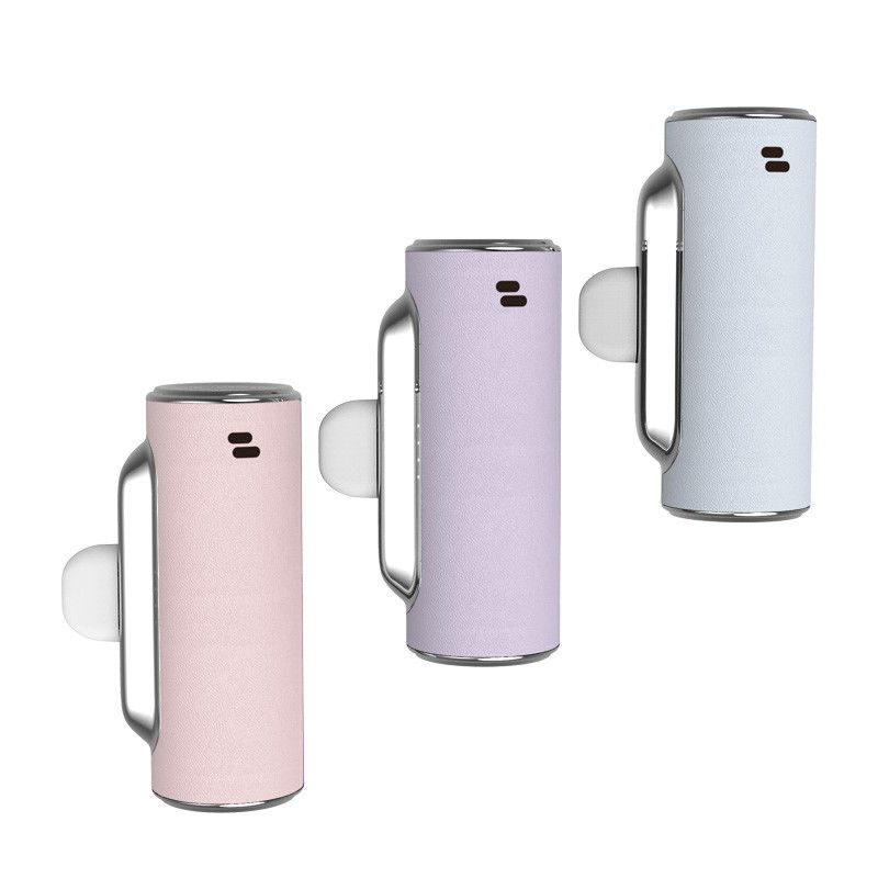 بانک برق چرم E08 مینی قابل حمل با کیسه عطر / کانکتور USB-C